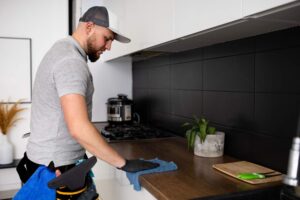 learn how to deep clean kitchen